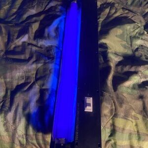 Vintage GE 18" Psychedelic Neon UV Ultraviolet/Blacklight - Mountable Fixture